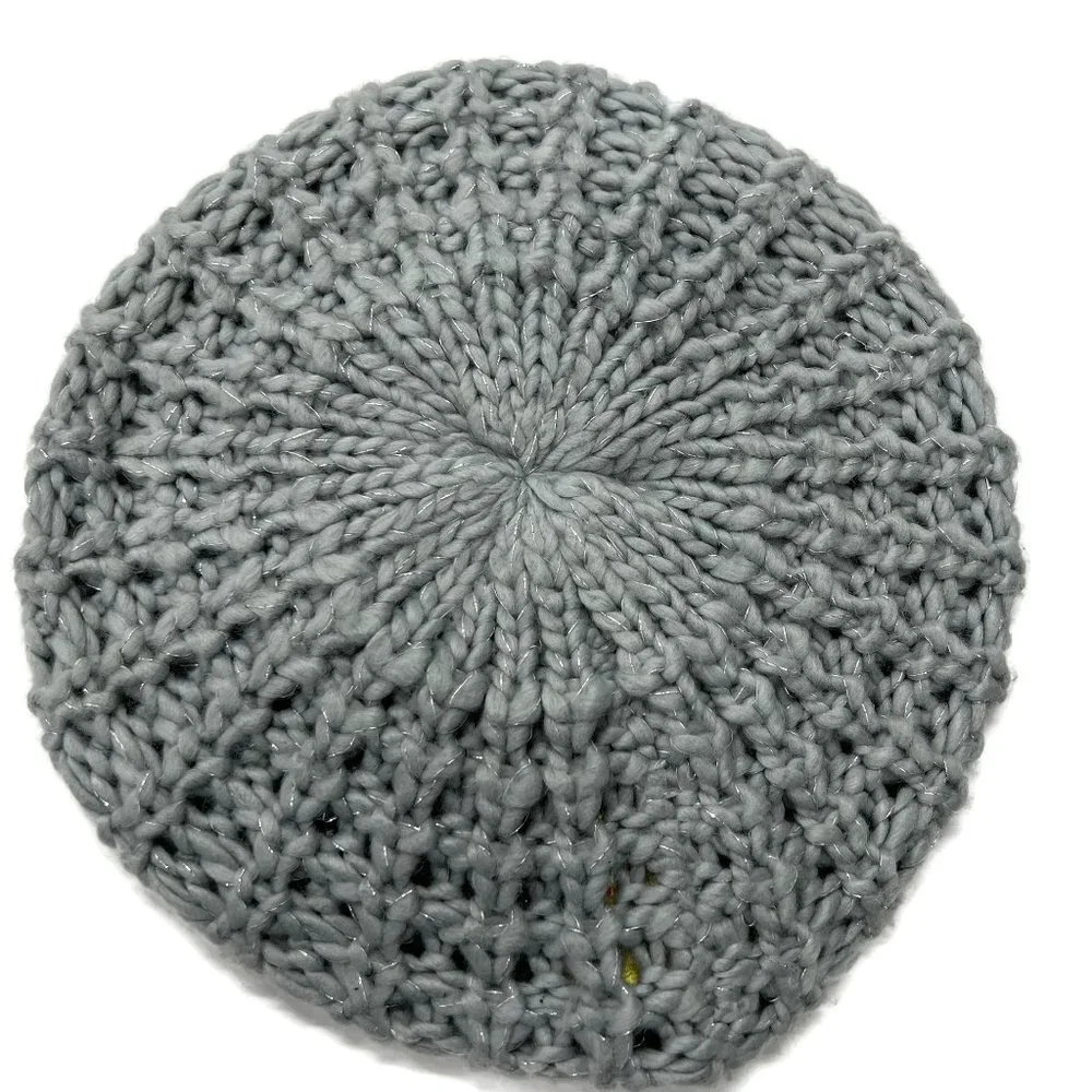 Catherine Malandrino Knit Beret Gray Hat‎